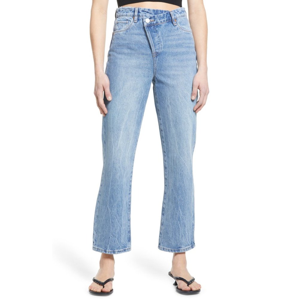 BLANK NYC The Baxter Overlap Ribcage Straight Leg Jeans 27